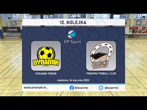 ::SKRÓT::⚽DYNAMIK TORUŃ 🆚 PODKOWA TEQBALL CLUB | 🏆 1 POLSKA LIGA FUTSALU | 12. KOLEJKA [16.01.2022]