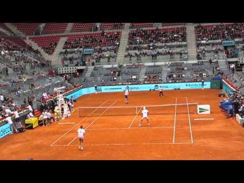 Rafael Nadal Garbiñe Muguruza vs Marat Safin Simona Halep - Master Madrid 2016