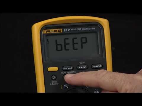 Fluke 87V Industrial Multimeter (20000 Counts, 0.05% Accuracy)