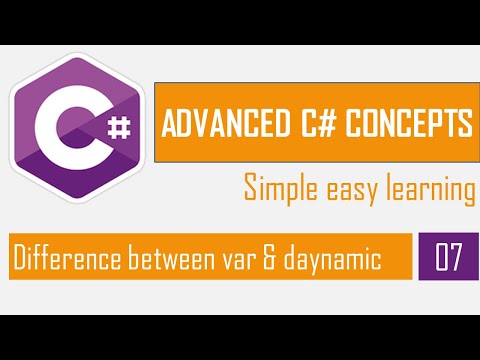 Differences between var and dynamic in C | Var vs Daynamic | C Bangla Tutorial | Advanced C