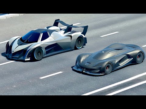 Devel Sixteen 2014 vs SRT Tomahawk X VGT - Drag Race 20 KM