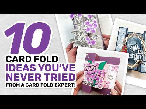 10 Intermediate Card Folds Every Paper Crafter Should Try | Cardmaking Tutorial