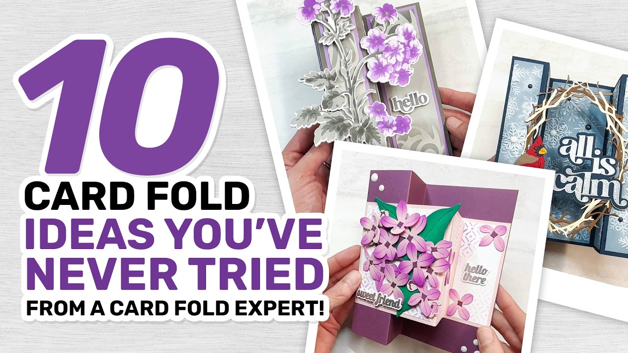 10 Intermediate Card Folds Every Paper Crafter Should Try | Cardmaking Tutorial