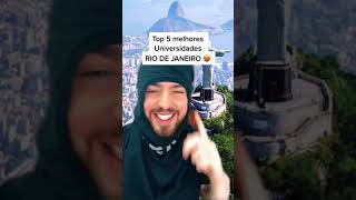🔥 TOP 5 MELHORES UNIVERSIDADES DO RIO DE JANEIRO #shorts