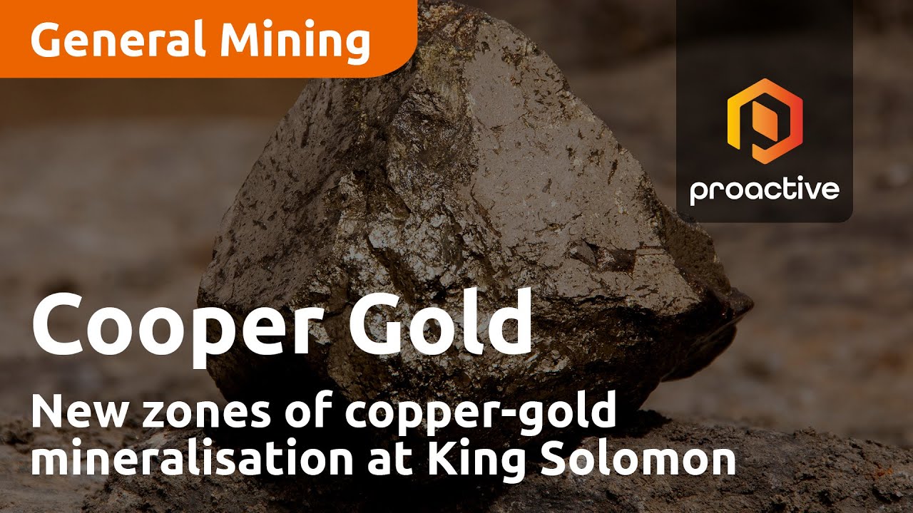 Cooper Metals finds new zones of copper-gold mineralisation at King Solomon