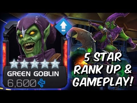 5 Star Green Goblin Rank Up & Gameplay! - Marvel Contest of Champions