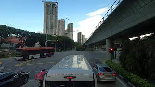 Singapore. Bus 147. Trip from Buona Vista MRT to Alexandra (near IKEA)