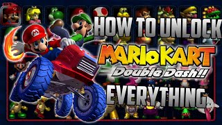 Mario Kart: Double Dash!! - How to Unlock Everything (2021)