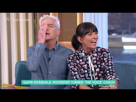 Gavin Rossdale makes Davina McCall blush on This Morning