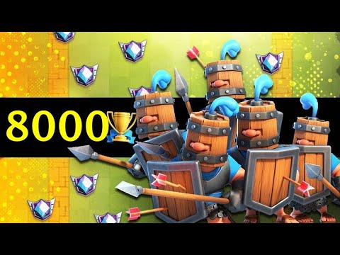 PUSH TOP LADDER 8000 with Recruit Rhogs!