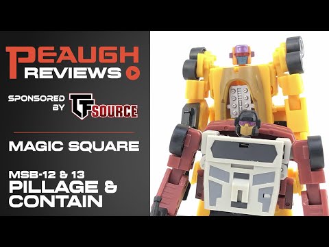 Video Review: Magic Square MS-B12 & 13 - PILLAGE and CONTAIN