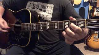 Country Honk - The Rolling Stones - Rough Acoustic Guitar