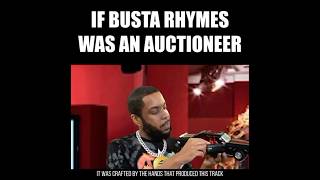 If Busta Rhymes was an auctioneer 🤣
