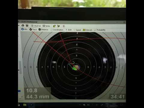 SCATT MX02 Standing position 50 m