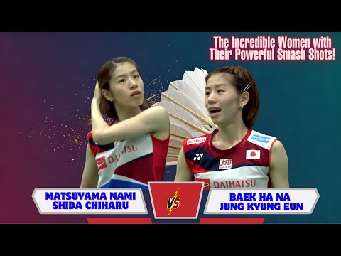 🏸 HIGHLIGHTS | Matsuyama/Shida vs Baek/Jung - BWF 2019 Fullerton USA Women's Doubles.
