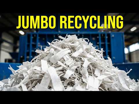 Big Bags Shredding Machine Trial Run