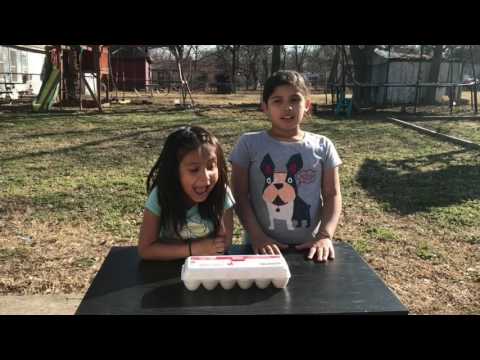 Yaneli and Nana's Egg Challenge