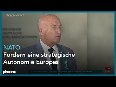 bundestagsgespräch mit Rüdiger Lucassen und Johannes Arlt zur NATO am 04.07.24