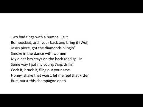 iLL BLU ft. M24 & Unknown T - DUMPA - (lyrics)