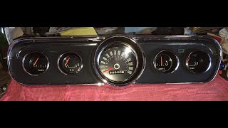 65 Mustang GT Instrument Cluster