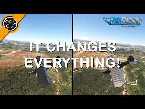 Realistic tree height addon Review - Microsoft Flight Simulator - Aerosphere