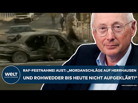 RAF-FESTNAHME: "Mordanschläge auf Herrhausen und Rohwedder sind bis heute nicht aufgeklärt worden!"