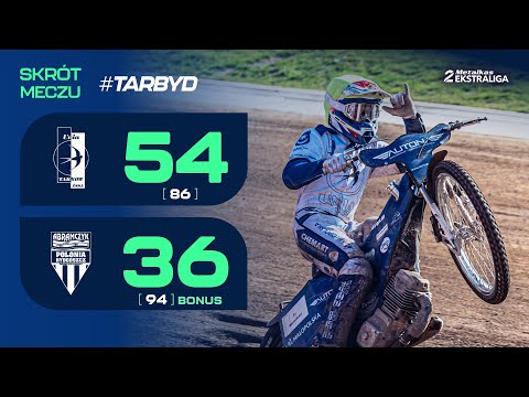 Speedway. Żużel. Mecz: Zimny prysznic dla Gryfów. Świetny Kowalski (skrót #TARBYD 54:36 21.06.2025)