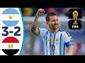Argentina Vs Egypt 3 2 FIFA World Cup Goals Highlights 2026 Messi Epic Goals Highlights