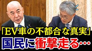 【国会激震】【日本保守党】百田尚樹「日本の税金で外国車買わせてどうすんねん！」海外EVへの巨額補助金と日本の自動車産業の未来を百田節で問う