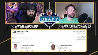 2024 NFL Draft DAY 1 LIVE | Reactions & Analysis