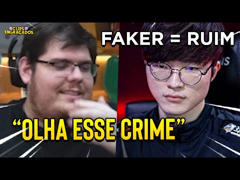 FAKER REVELAÇÕES, CASIMIRO TILTA NO LOBBY E YODA ANALISANDO  - CLIPS ENGRAÇADOS