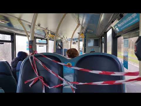 THRASH | Route 35: 7529/NK64EFM - ADL Enviro 400/Dennis Trident 2