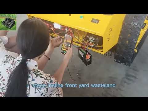 produkowana w Chinach zdalnie sterowana kosiarka do zboczy, niska cena na sprzedaż