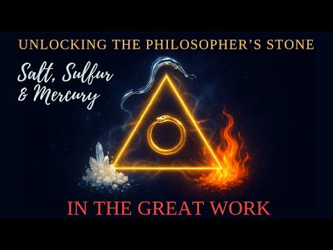 Unlocking the Philosopher's Stone -- Salt Sulfur and Mercury in the Great Work