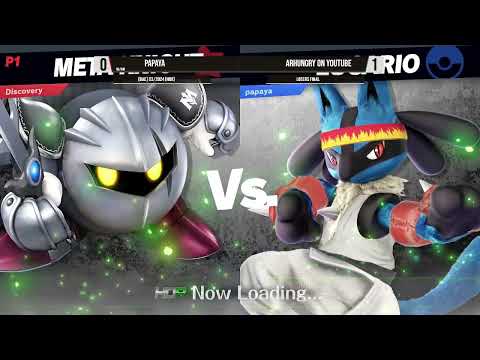 [bae] 3/2024 HDR: Arhungry on Youtube (Meta Knight) vs. Papaya (Lucario, Falco) - Losers Finals