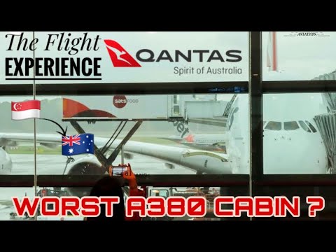 Qantas A380 Flight Experience | Singapore to Sydney | Economy
