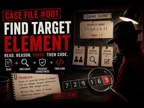 Case File 001: Find Target Element thumbnail