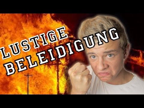 LUSTIGE BELEIDIGUNGEN und SCHIMPFWÖRTER !!! :D
