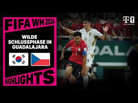 Südkorea - Tschechien, Highlights mit Livekommentar | FIFA WM 2026 | MAGENTA TV