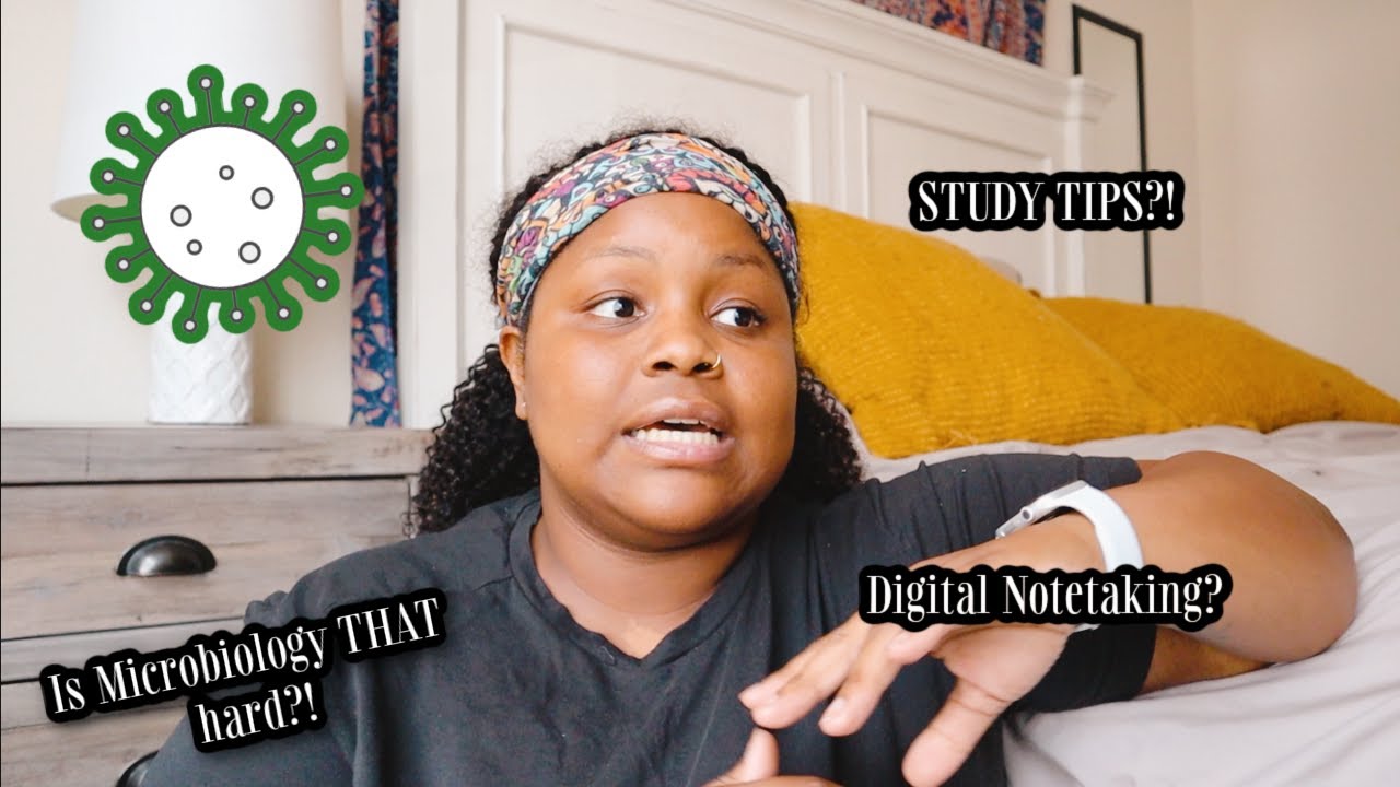 how I passed microbiology with an A! | Study Tips for Pre-Nursing!
