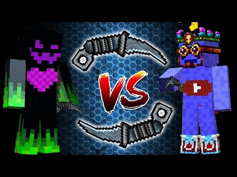 Pixel Gun 3D - Tactical Knife (JustSpawn VS Nemesis PG) Duel + Gameplay