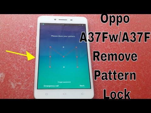 How To Flash Oppo A37f | A37Fw Remove Pattern Lock/Pin Code 100% Tested Video