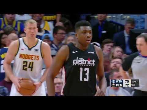 Wizards vs Nuggets Highlights! 3.31.19