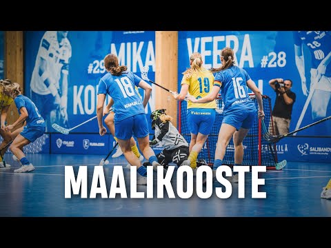 Maalikooste: Ruotsi - Suomi (Naiset U19 Finnkampen)