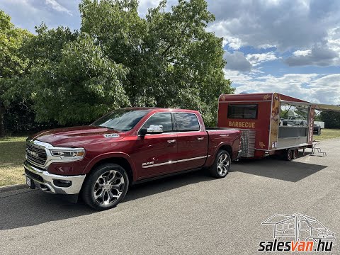 Dodge RAM + BBQ Trailer Food Truck a SalesVan.hu-tól