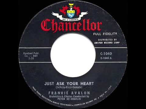 1959 HITS ARCHIVE: Just Ask Your Heart - Frankie Avalon