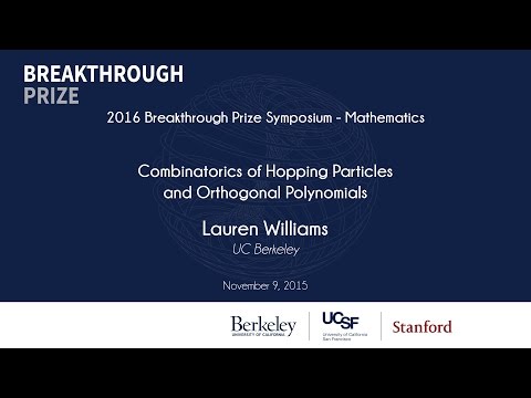 Lauren Williams. Combinatorics of Hopping Particles and Orthogonal Polynomials