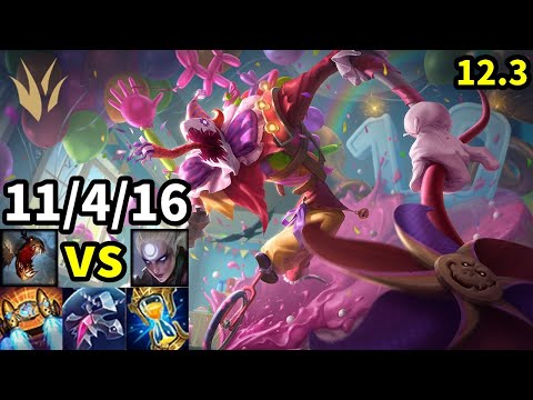 Fiddlesticks Jungle vs Diana - KR Master | Patch 12.3
