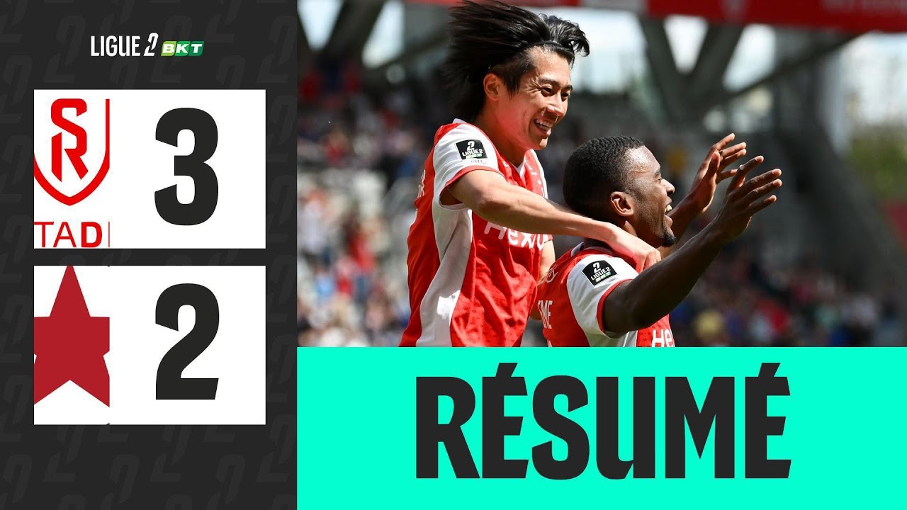 Stade de Reims vs Red Star Highlights