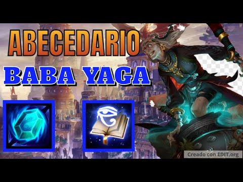 Smite Baba Yaga Tutorial + Mid Build - Season 8 Conquest Abecedario #18